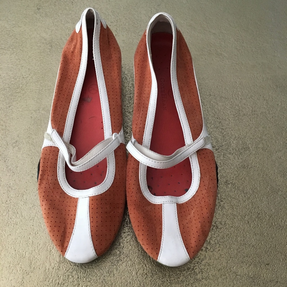 Cole Haan and Nike Air mary jane style flats